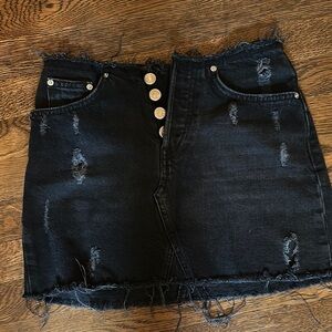 BDG Black Mini Pencil Skirt Casual Night Out